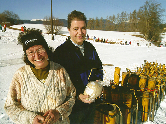 Sistemazione fuochi d'artificio in Trentino (2006)